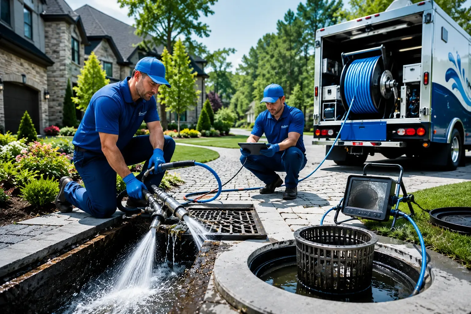 Local outdoor drain cleaning professionals in Berwick, IA